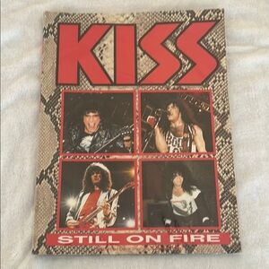 KISS Still on Fire Book 1988